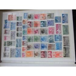 prachtig divers zeer oud kavel Roemenie postzegels
