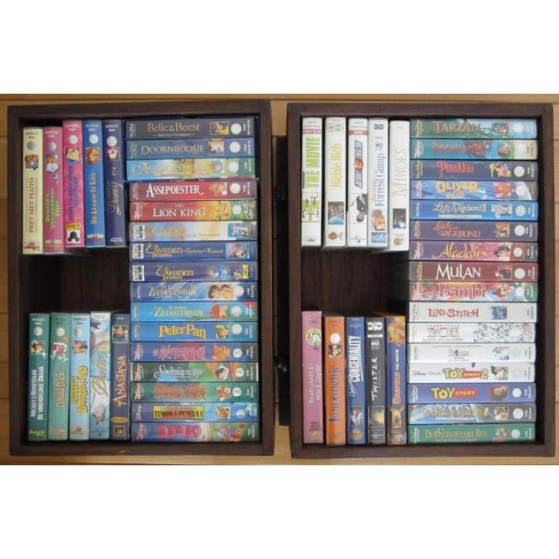 Disney VHS videobanden verzameling ongeveer 40 stuks