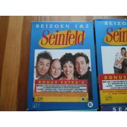 Seinfeld seizoen 1,2,3,4 en 5. 16 dvd´s. Dvd boxen.