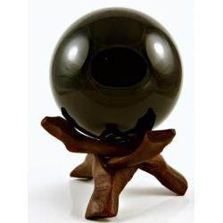 Obsidiaan (Zwart) Bol: 78mm, 645g