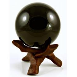 Obsidiaan (Zwart) Bol: 78mm, 645g