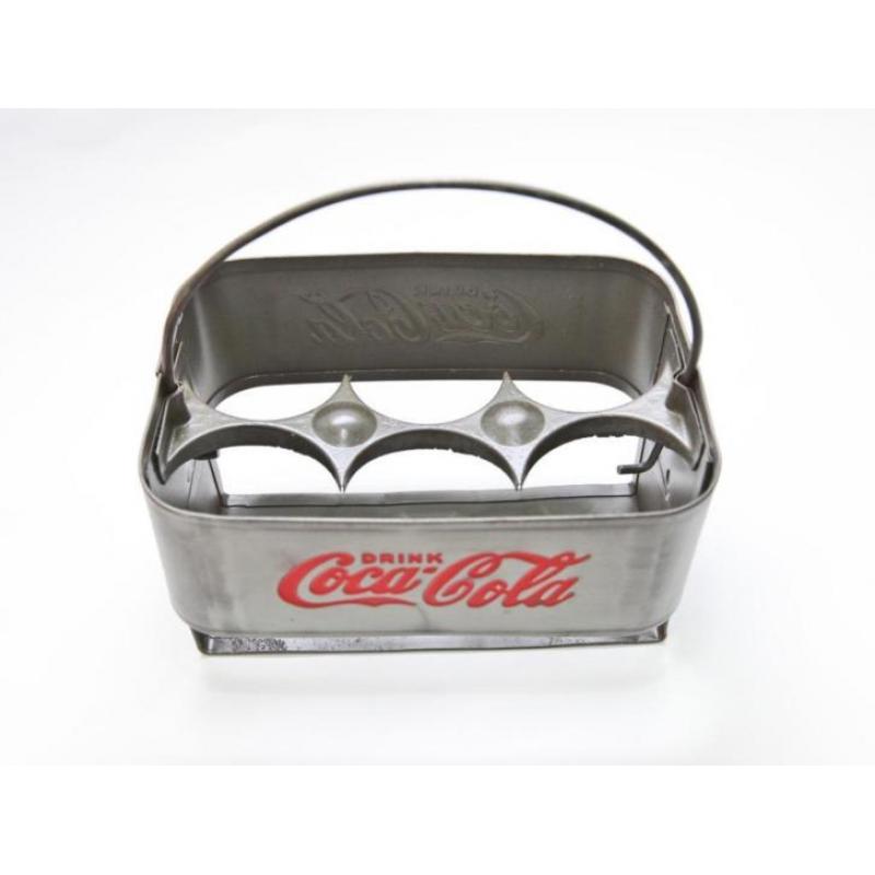 Coca Cola Six Pack metal Carrier uit 1942!