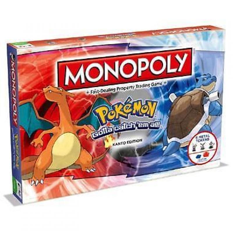 Monopoly Pokémon Kanto edition - bordspel
