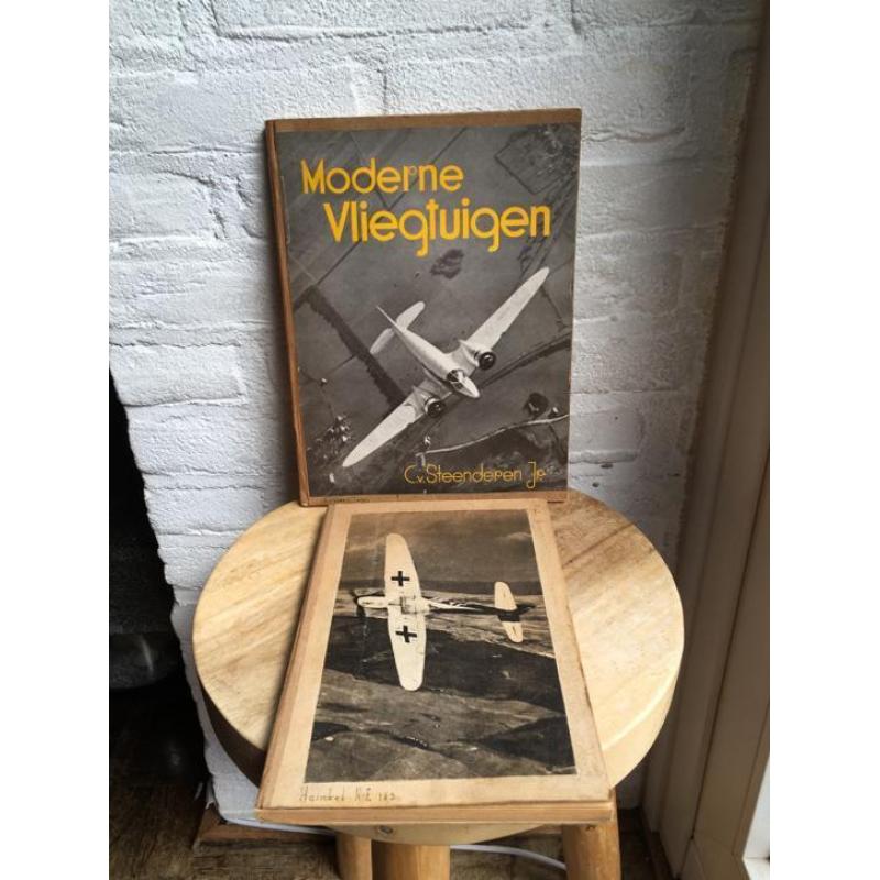 "Moderne vliegtuigen" Steenderen,"oorlogsvliegtuigen" Zegers