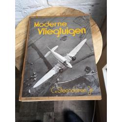 "Moderne vliegtuigen" Steenderen,"oorlogsvliegtuigen" Zegers