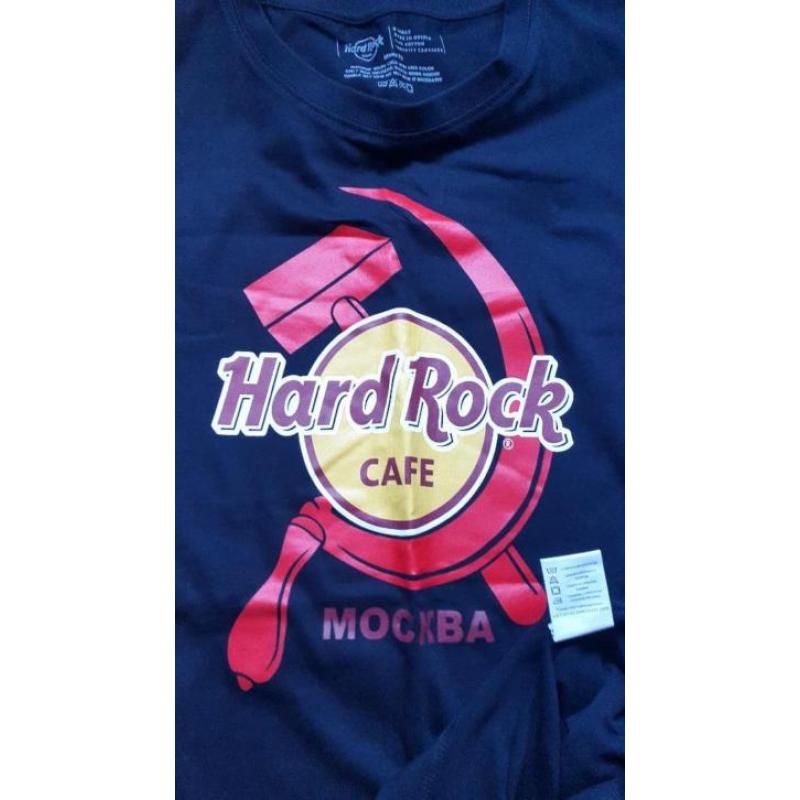 Nieuw, Hard Rock café T-shirt Moskou, Mockba, maat XXL
