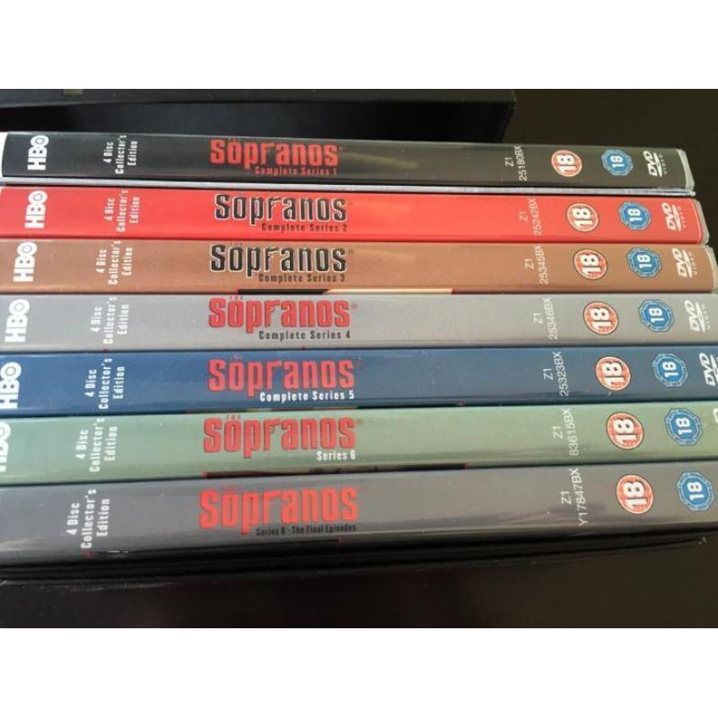 Dvd box The Sopranos compleet
