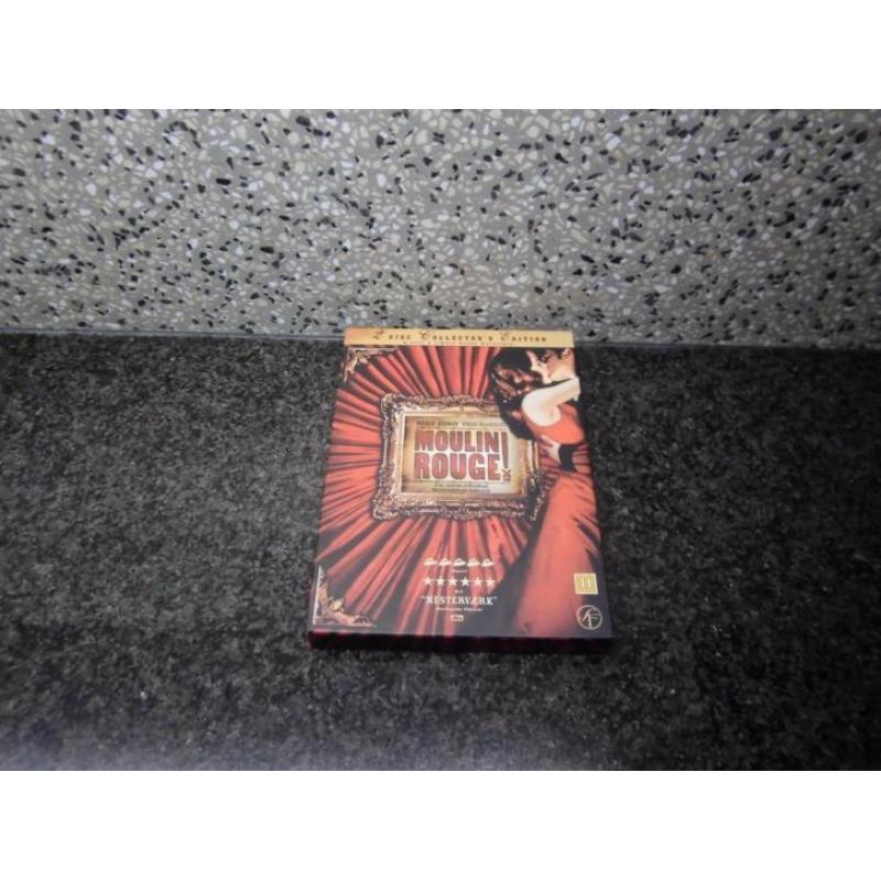 Zeer mooie muziek boxset dvds Moulin Rouge