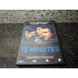 Edward Burns in mooie thriller film 15 Minutes nieuw dvd
