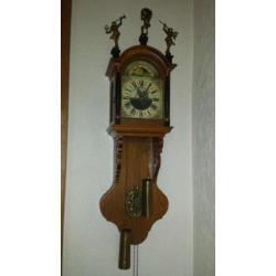 regulateur rond 1900 zaanse klok friese klok enz