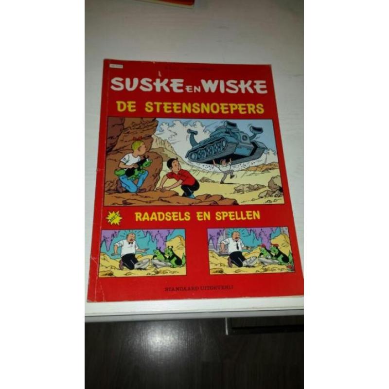 Suske en wiske de steensnoepers raadsels en spellen (1988)