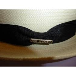 Stetson Pelham Toyo Player hoed licht beige met logo 12229