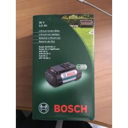 Bosch Groen 36V Accu voor Tuinmachines | 36v 2.6Ah *NIEUW*