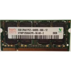 Hynix laptop geheugen 2GB DDR2 667/800MHZ