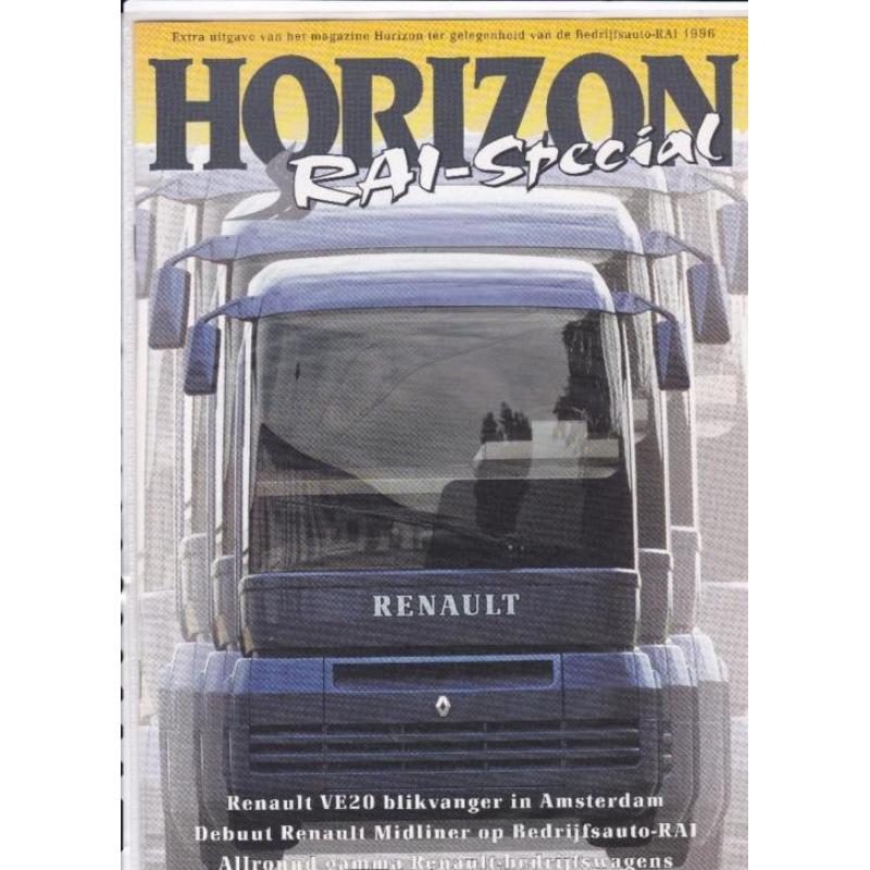 RENAULT (R-7 - R-8 R-9) HORIZON magazines.