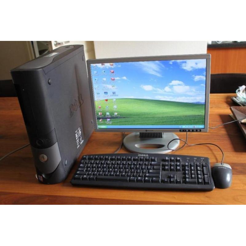 Dell Optiplex 170L Pentium4 incl.monitor, toetsenbord, muis