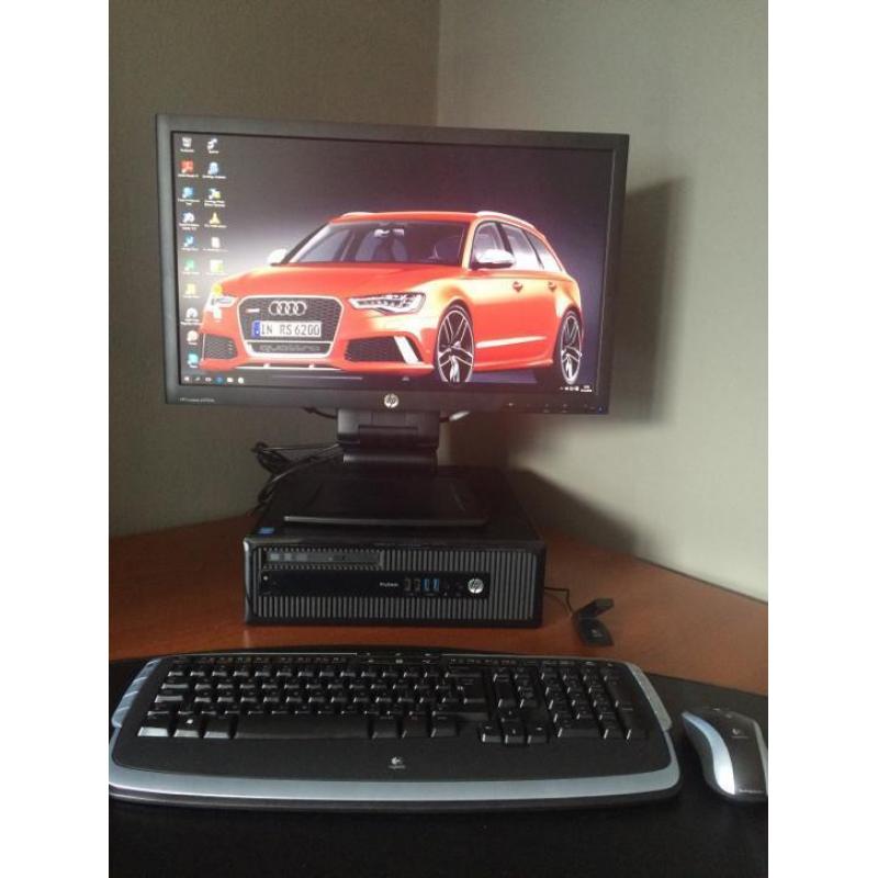 HP Prodesk 400 G1 sff + LA2306x monitor