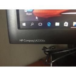 HP Prodesk 400 G1 sff + LA2306x monitor