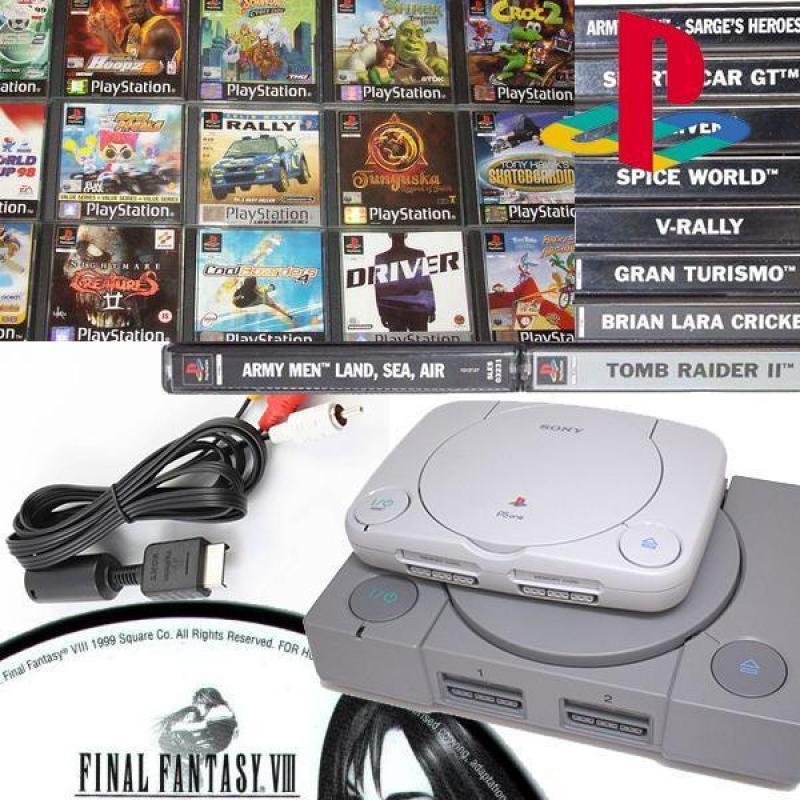 Playstation 1 PS1 1000+ games, spelcomputers en accessoires