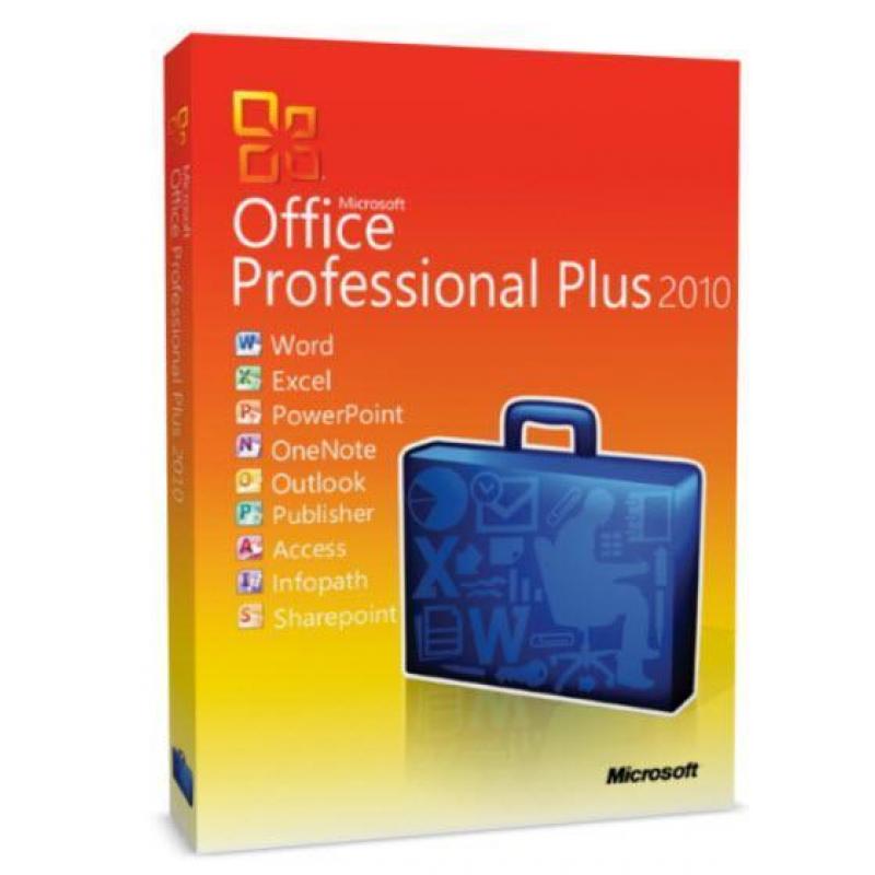 Office Prof Plus 2010/2013/2016 aangeboden (ook voor de MAC)
