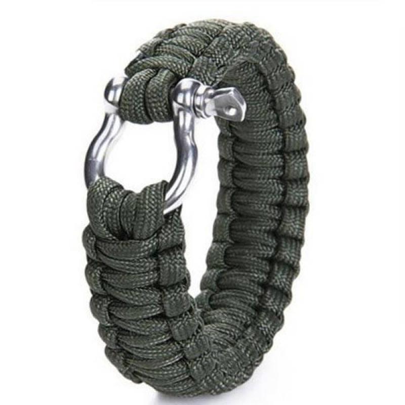 Survival Paracord Armband met Beugelsluiting