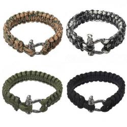 Survival Paracord Armband met Beugelsluiting