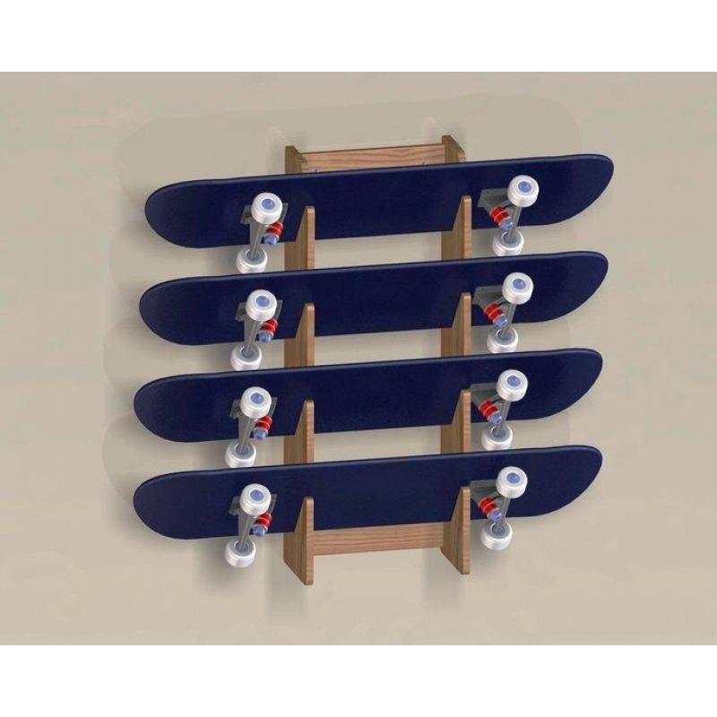 Board Racks - Skateboard wandrek - opbergsysteem