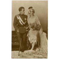 Mooie Fotokaart Koning Leopold Koningin Astrid België 1927