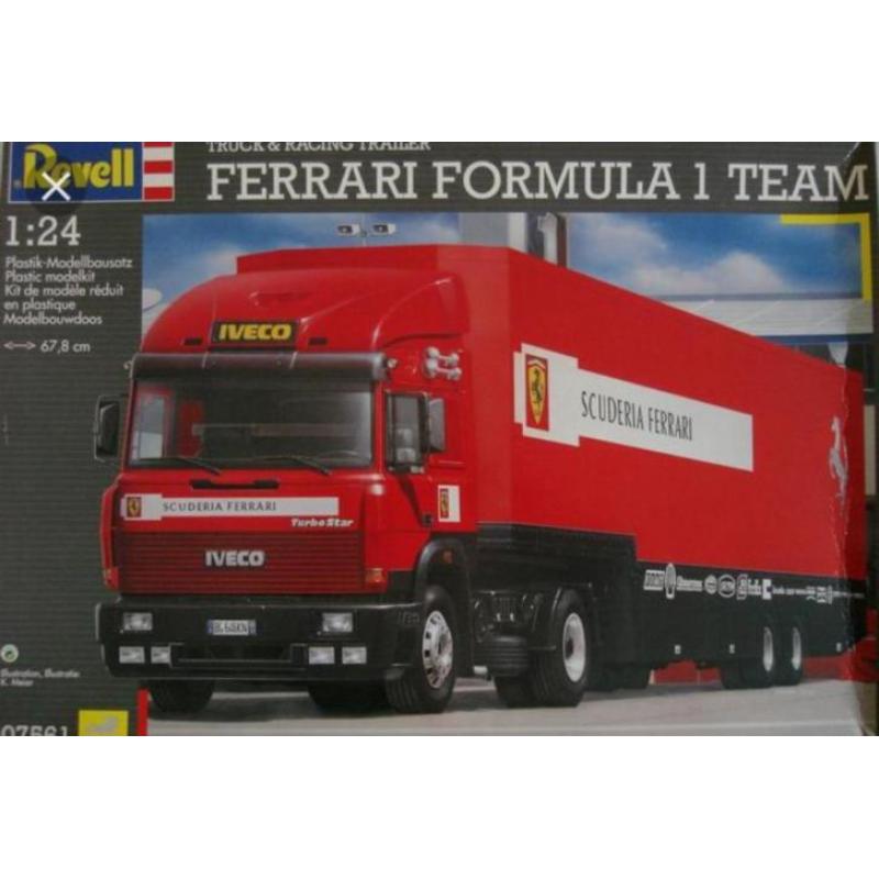 Formule 1 ferrari truck