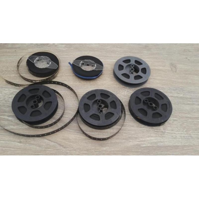 6 ROLLEN MET 9,5mm AMATEURBEELDEN CA 1960