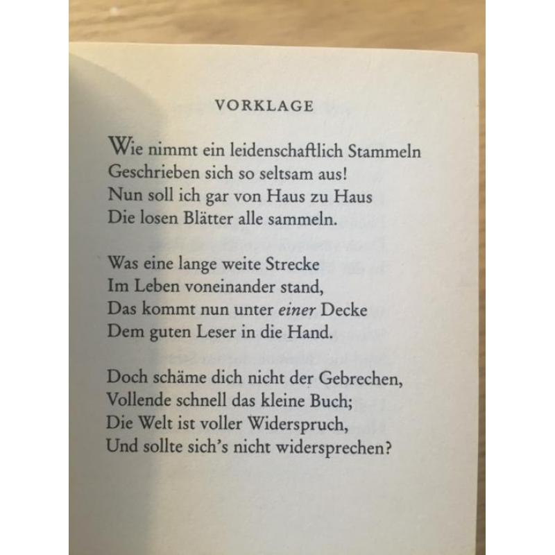 Duits boek poëzie Die Schonste Gedichte von Goethe Gedichten