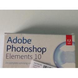 Adobe Photoshop elements 10 - Nieuw!