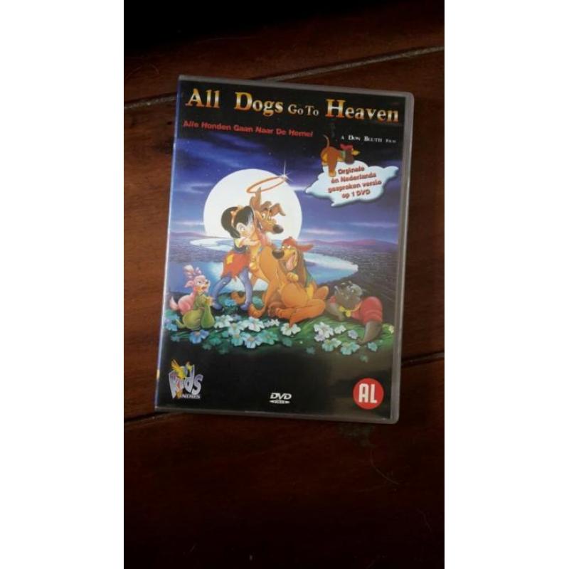 dvd All Dogs go to Heaven