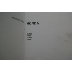 Honda XL250S / 500S & XR250(Z) / 500(Z) Nederlands boek.