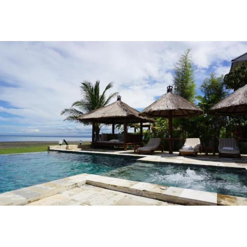 Luxe strandvilla te huur in Bali