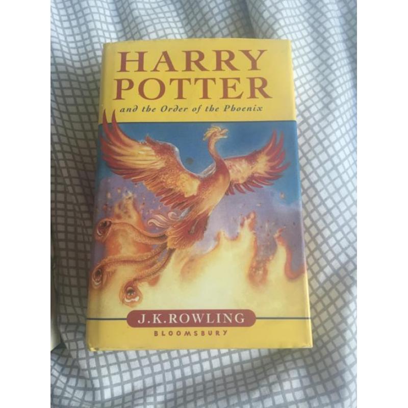 Harry Potter boeken eerste druk