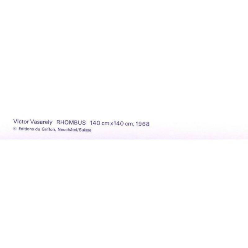 Victor Vasarely-Plastic-Optical-Sheets-Du Griffon 1972