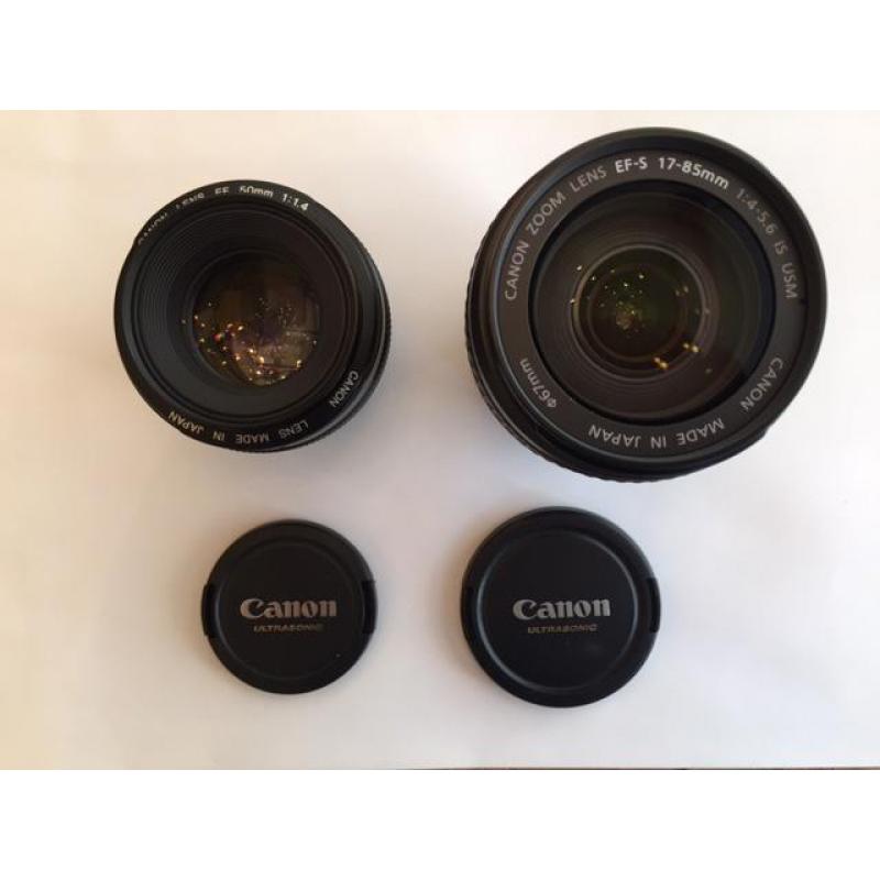 Canon camera lenzen