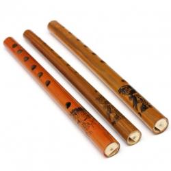 Traditionele Bamboefluit met 6 Vingergaten