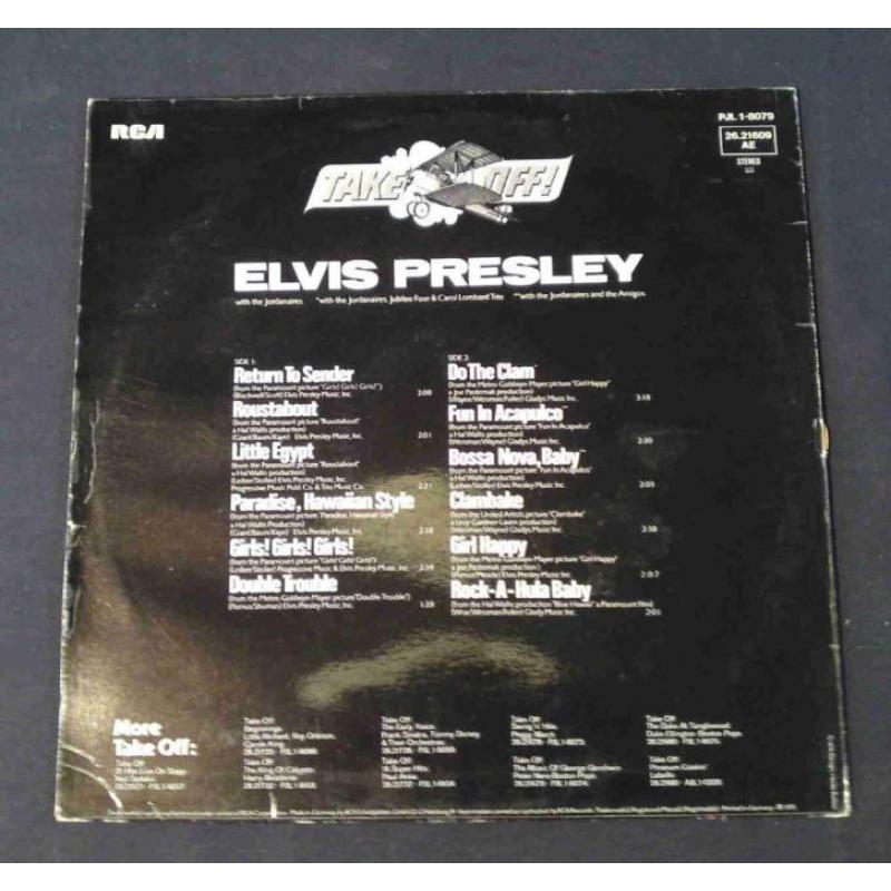 Originele LP Elvis Presley ! Pictures of Elvis !