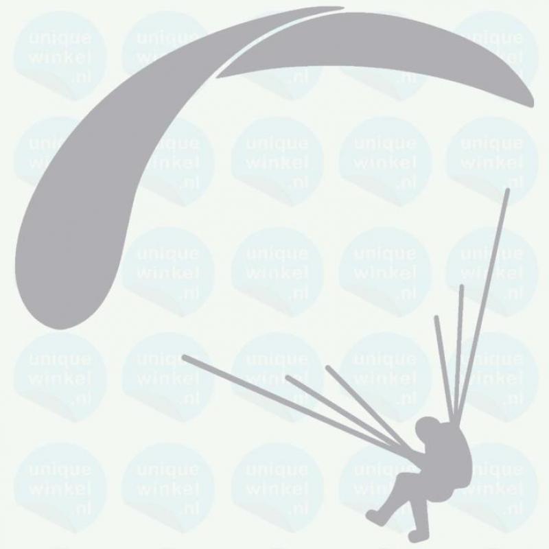 paraglider - auto sticker UNIQUEWINKEL