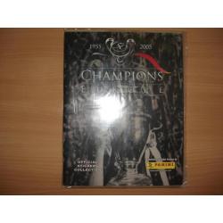 Panini Champions of Europe 1955-2005 album/ plaatjes in seal