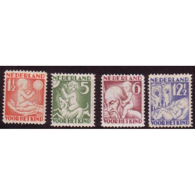 Nederland 232-235 Kinderzegels Postfris