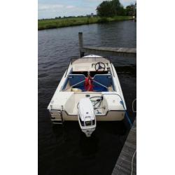 Speedboot beekman select 400 johnson 50 pk (zeer compleet)