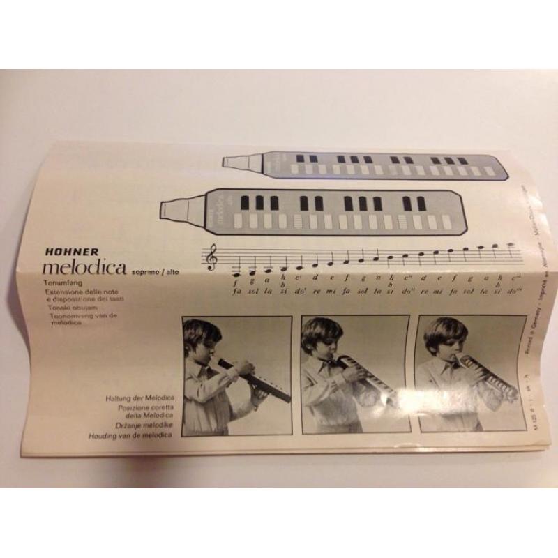 Vintage Hohner melodica piano 26