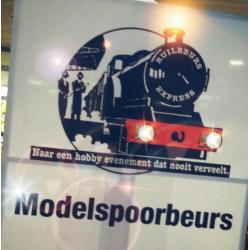 Modelspoorbeurs 27 augustus expo houten treinen ruil beurs