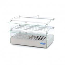 Maxima Stainless Steel Hot Display - 2 Levels - 55 cm - 50L