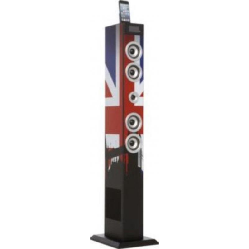 Bigben Multi Media Bluetooth Sound Tower - UK Flag Tower