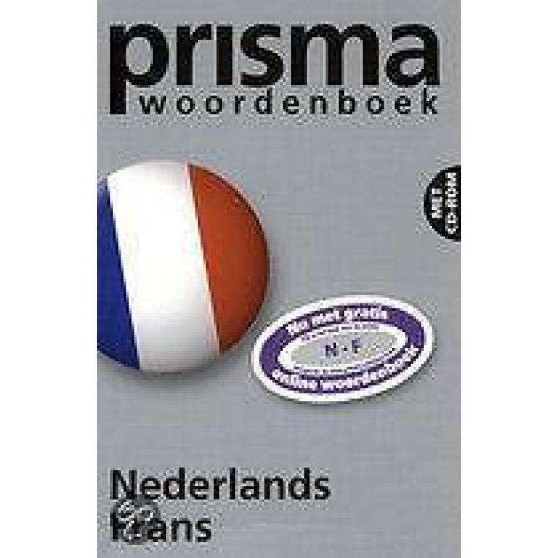 9789027491312 Prisma woordenboek Ned Frans met CDR