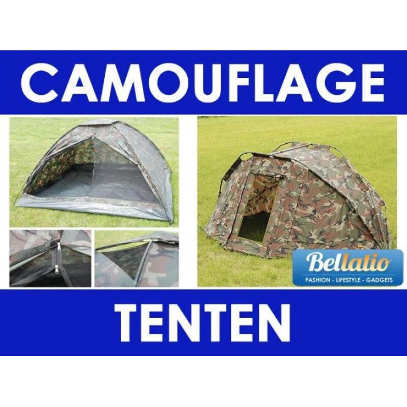 Camouflage tent - Camouflagetent - Karpertent - legerprint
